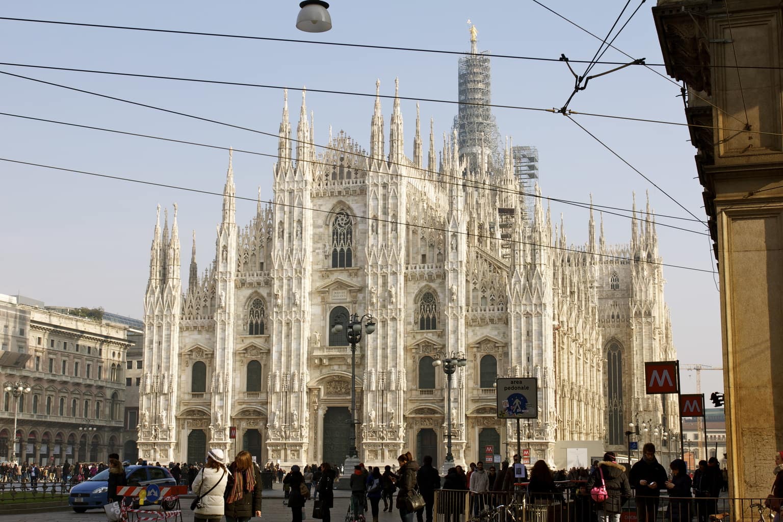 Milan for the first time. 12