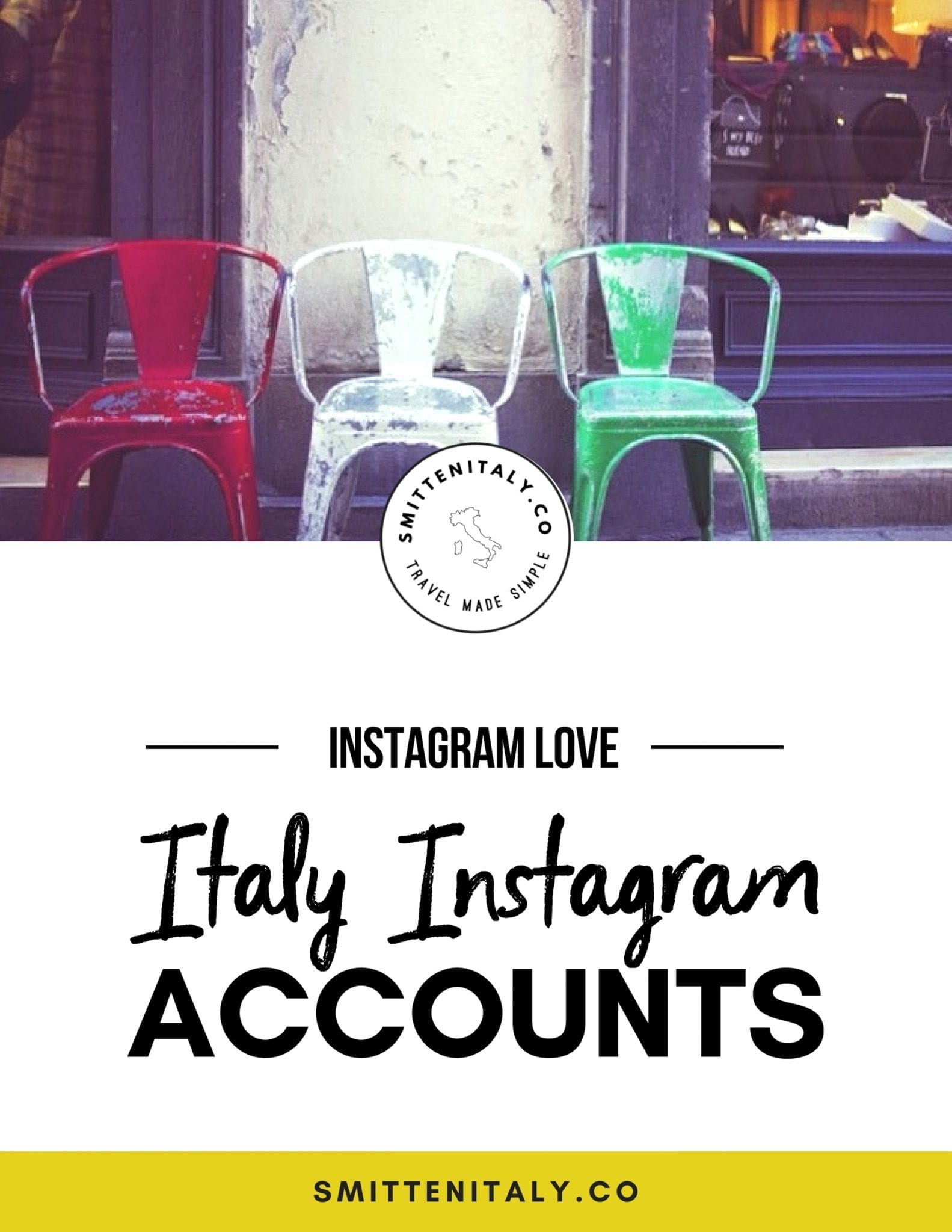 10 Favorite Italy Instagram Accounts to follow