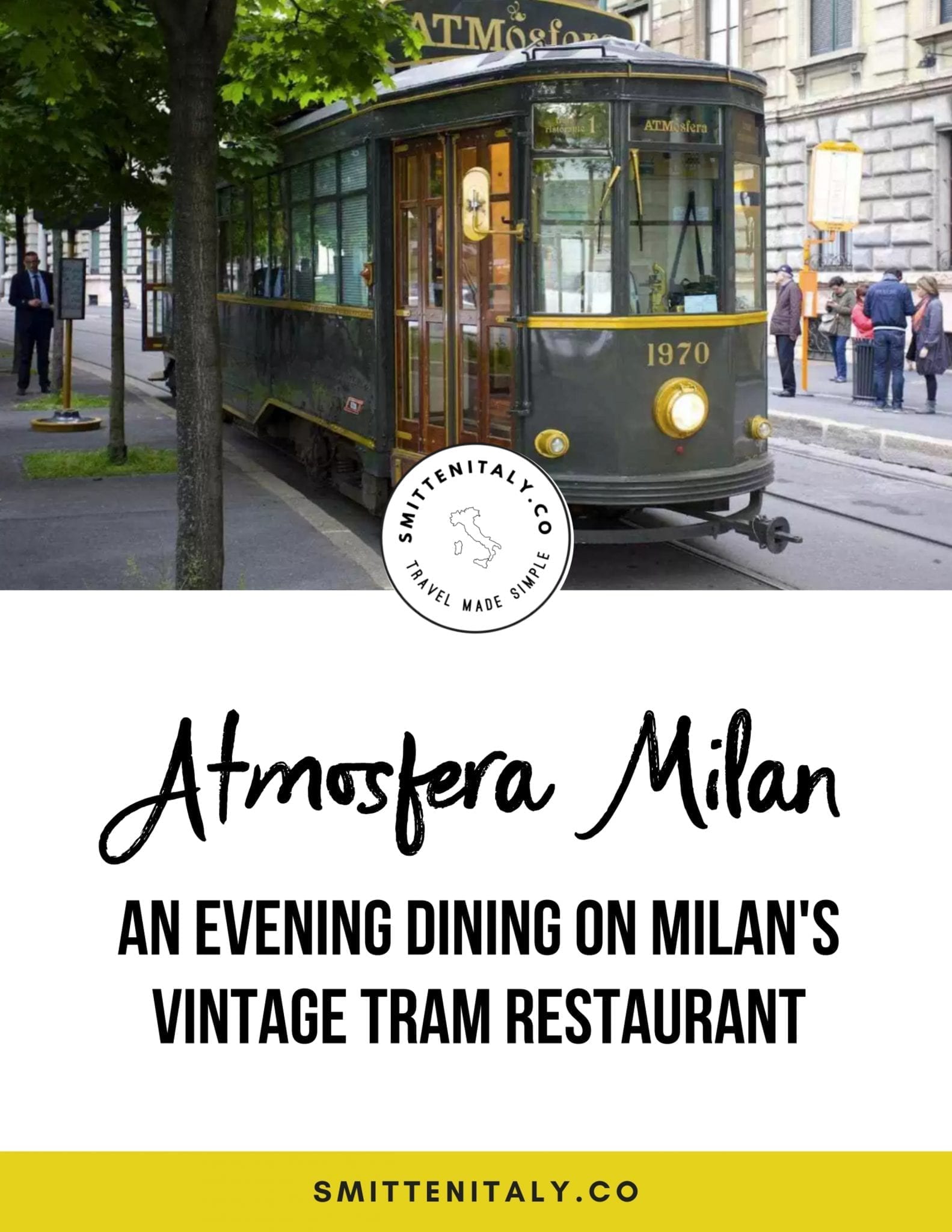 Atmosphera Milan Tram Dinner