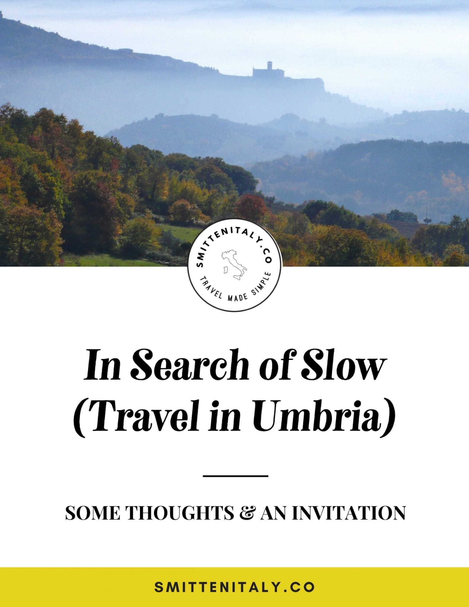 Slow Travel in Umbria