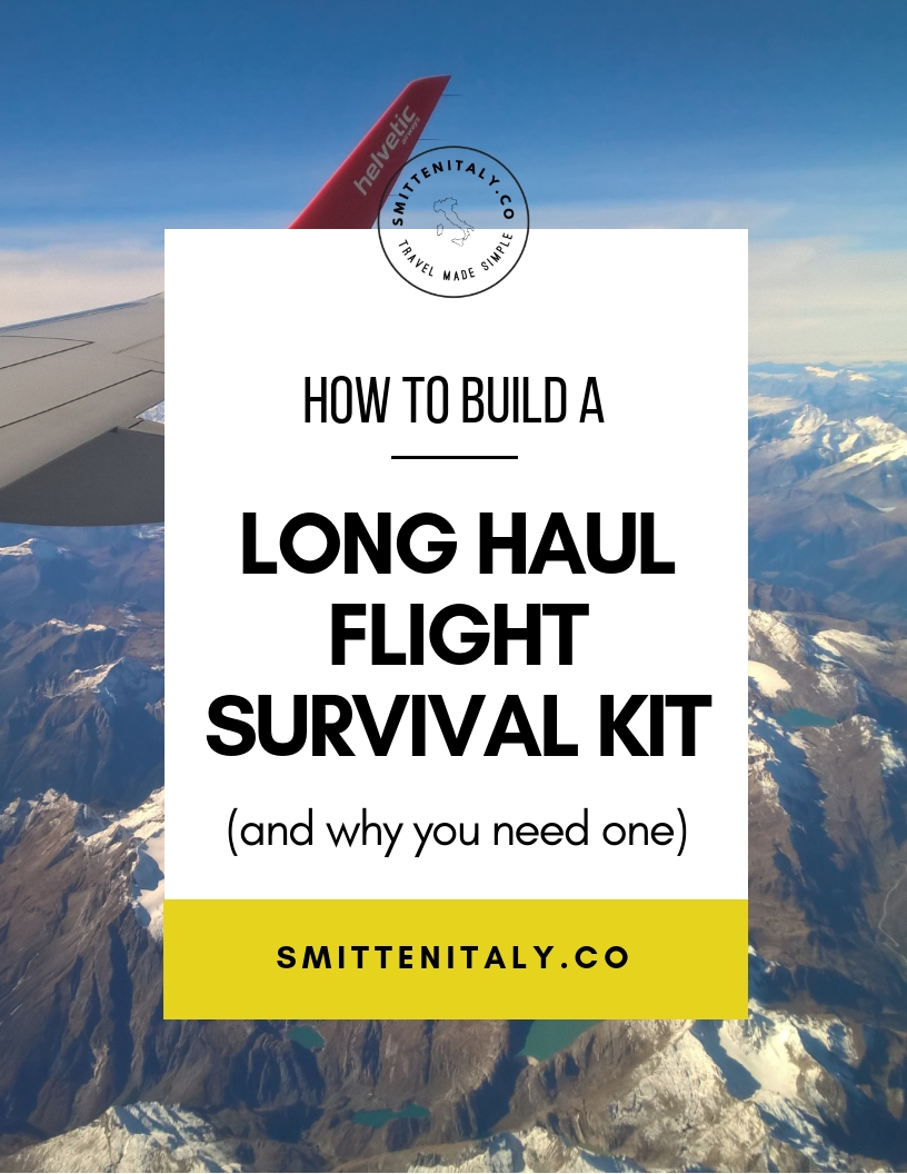 Ultimate Long Haul Flight Survival Kit
