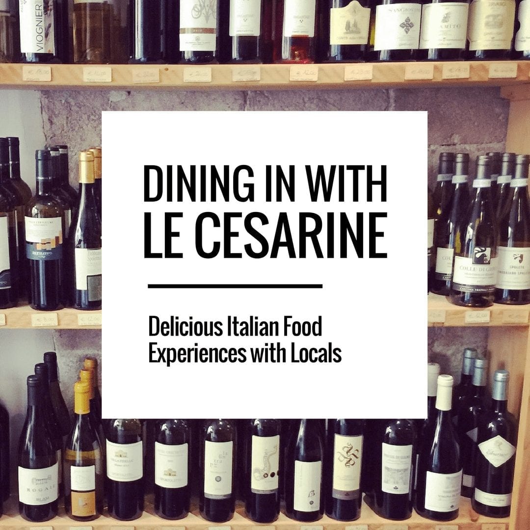 Dining in Italy with Le Cesarine