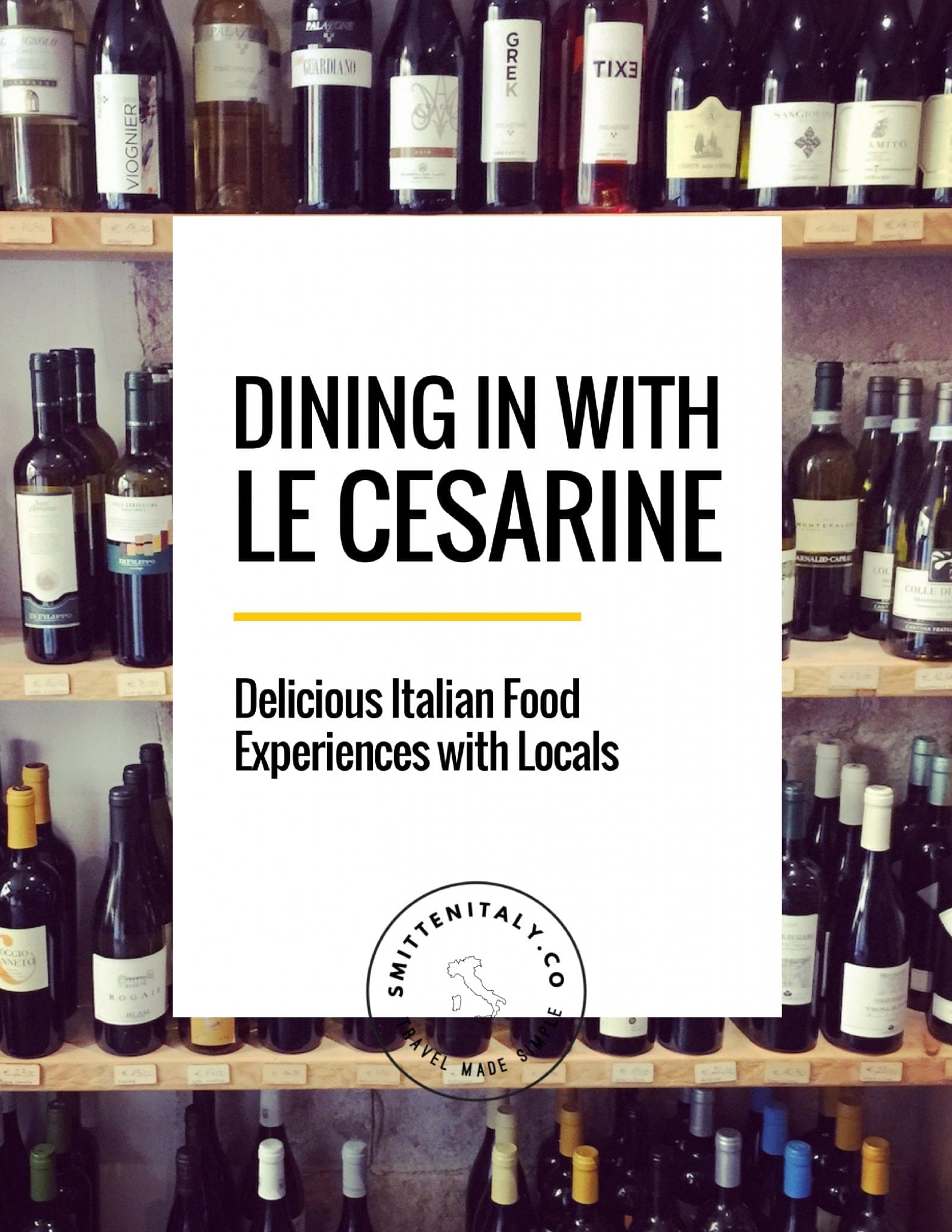 Social Dining in Rome with Le Cesarine: A unique & delicious Italian food experience with locals. 