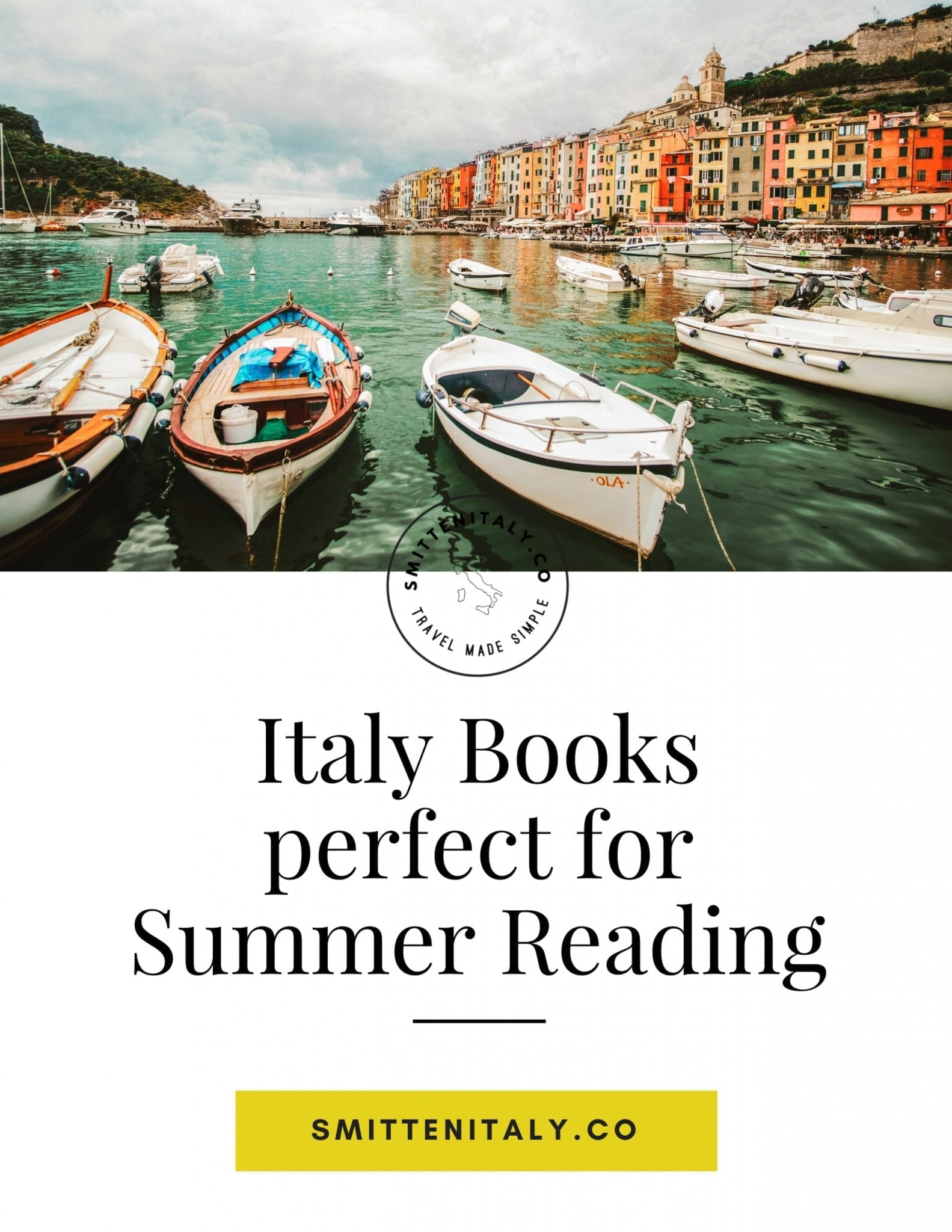 Best Italy Books for Summer Reading