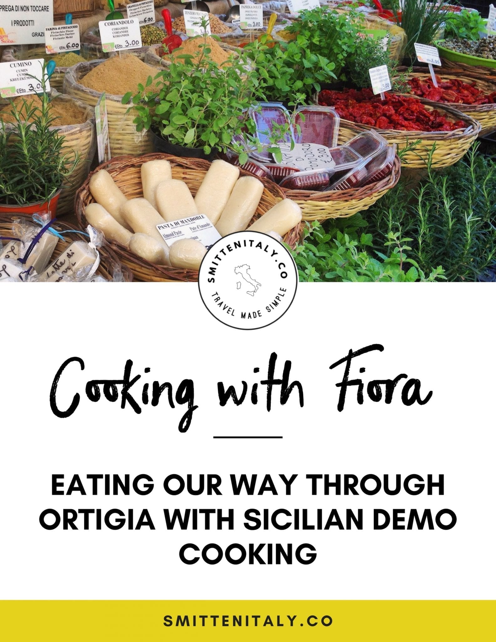 Cooking with Fiora- Sicilian Demo Cooking 