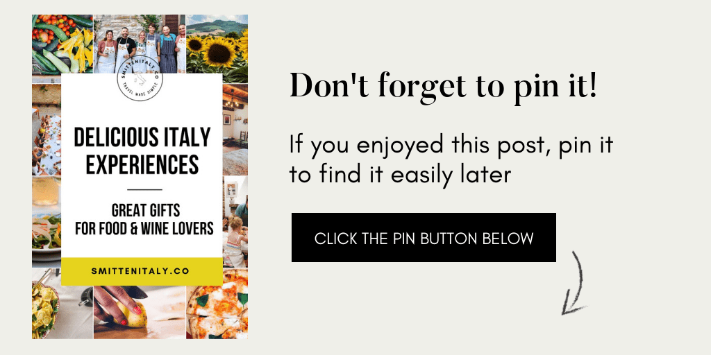 Delicious Italy Experiences to give (or receive) as Gifts