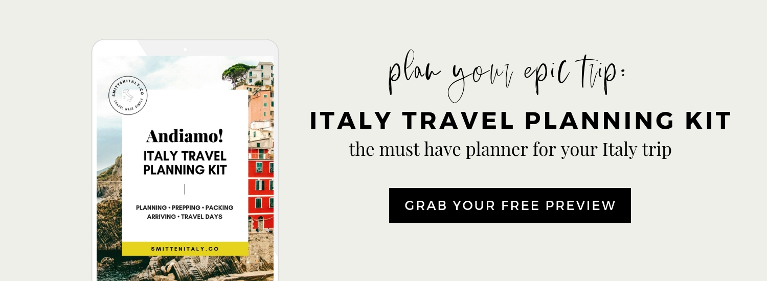 Italy Travel Planning Kit