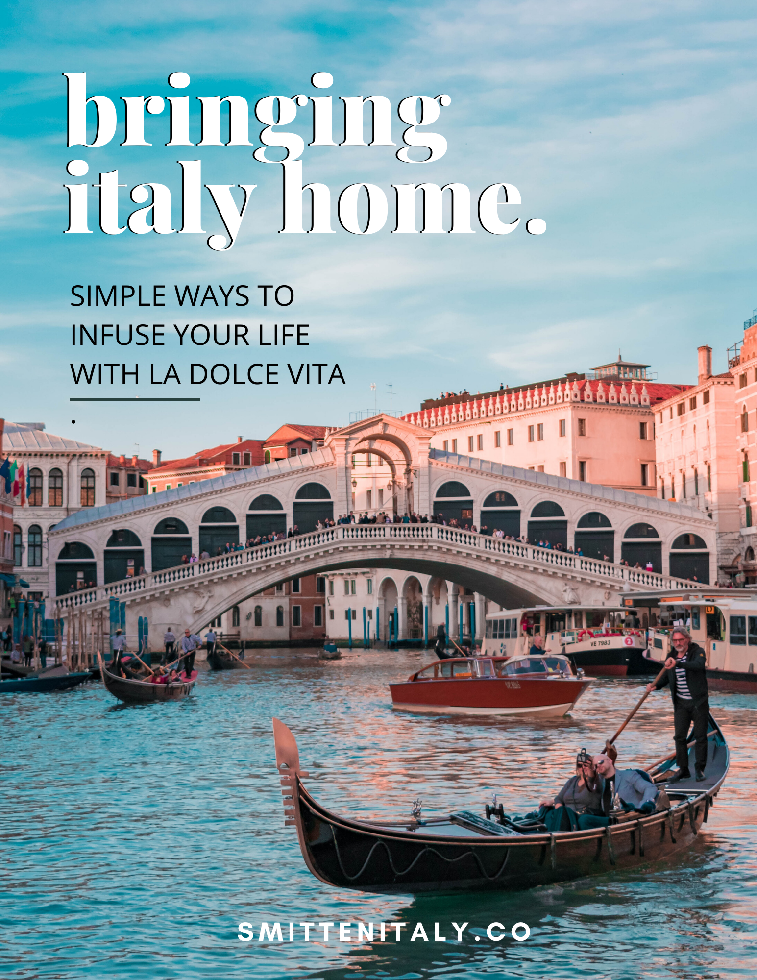Bringing Italy Home. (simple ideas to live "la dolce vita" at home) 3