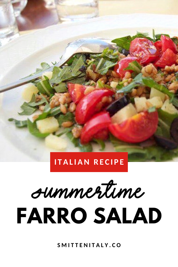Summertime Farro Salad. 2