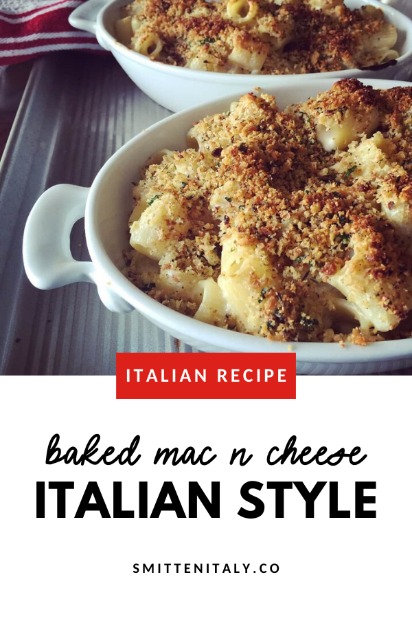 Baked Mac and Cheese, Italian style. 3
