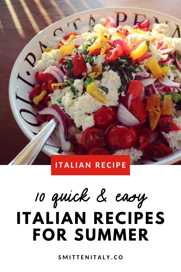 10 Easy Italian recipes for summer. 3