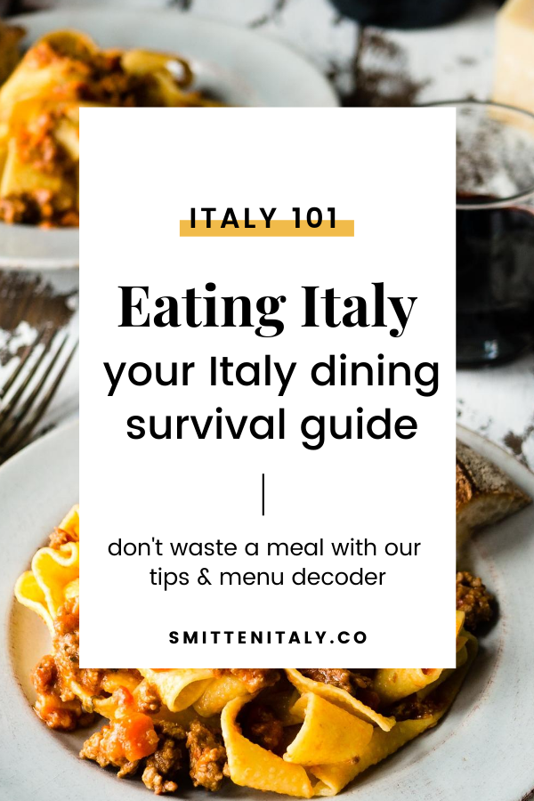 The Beginners Guide to Dining in Italy 5