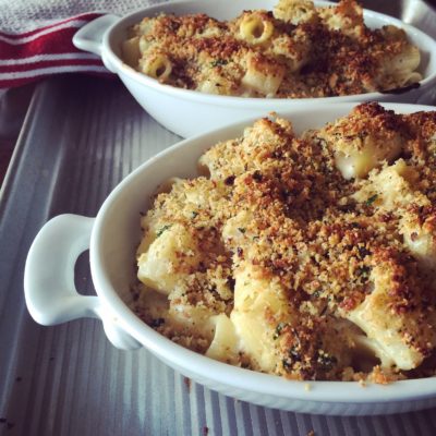 Baked Mac and Cheese, Italian style. 2