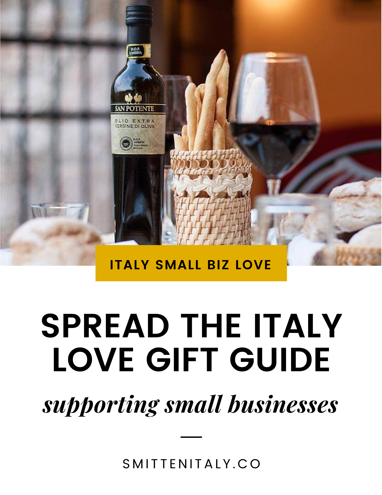 Spread the Italy love Gift Guide 2