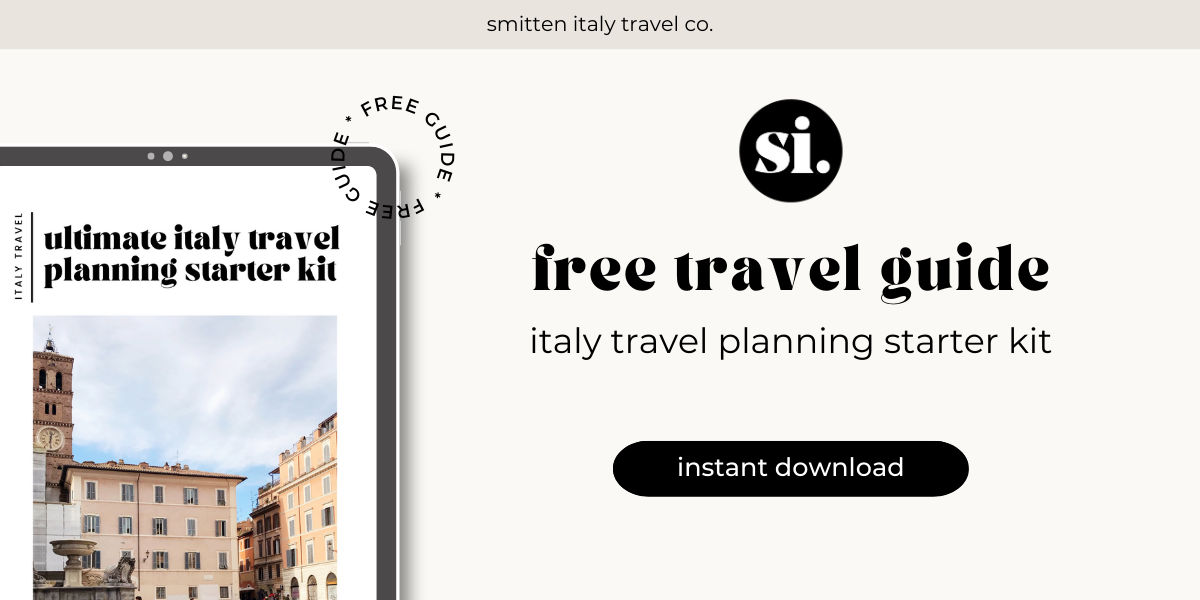 Steal our Italy Travel Planning Timeline 7